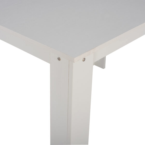 ΤΡΑΠΕΖΙ ΚΟΥΖΙΝΑΣ KELVIN 140x80x77Υεκ. ΛΕΥΚΟ HM2429.03 - Image 6