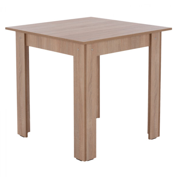 ΤΡΑΠΕΖΙ ΚΟΥΖΙΝΑΣ KELVIN HM2427.01, 80x80x77Υεκ., SONOMA OAK - Image 4