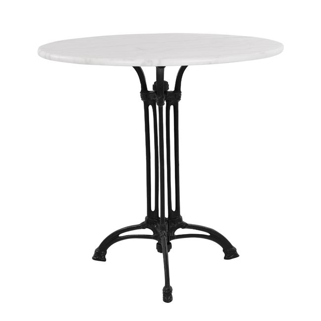 HM5610 ΤΡΑΠΕΖΙ RYLEIGHT ΜΕ 3ΝΥΧΗ ΒΑΣΗ ΑΠΟ ΜΑΝΤΕΜΙ HM5610 ΜΕ ΜΑΡΜΑΡΟ Φ70Χ74Υεκ. - Image 1