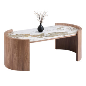 ΤΡΑΠΕΖΙ  ΣΑΛΟΝΙΟΥ MARBLEX HM18445 ΚΕΡΑΜΙΚΟ TOP PANDORA--MDF ΠΟΔΙΑ 120x60x43Υεκ