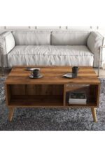 Τραπέζι σαλονιού Exxen 2072, 90x54x44,1 εκ., All4home - Image 2
