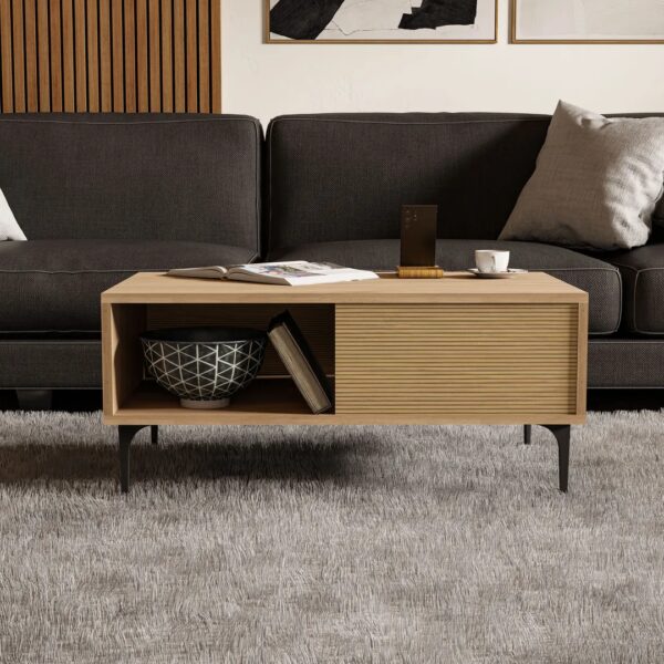 Τραπέζι σαλονιού Orta Sehra Vision 2092 90x54x40,6 εκ., All4home - Image 2
