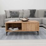 Τραπέζι σαλονιού Orta Sehra Benito 2095 90x54x38,6 εκ., All4home - Image 2