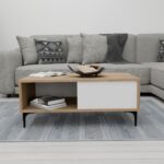 Τραπέζι σαλονιού Orta Sehra Benito 2099 90x54x38,6 εκ., All4home - Image 2