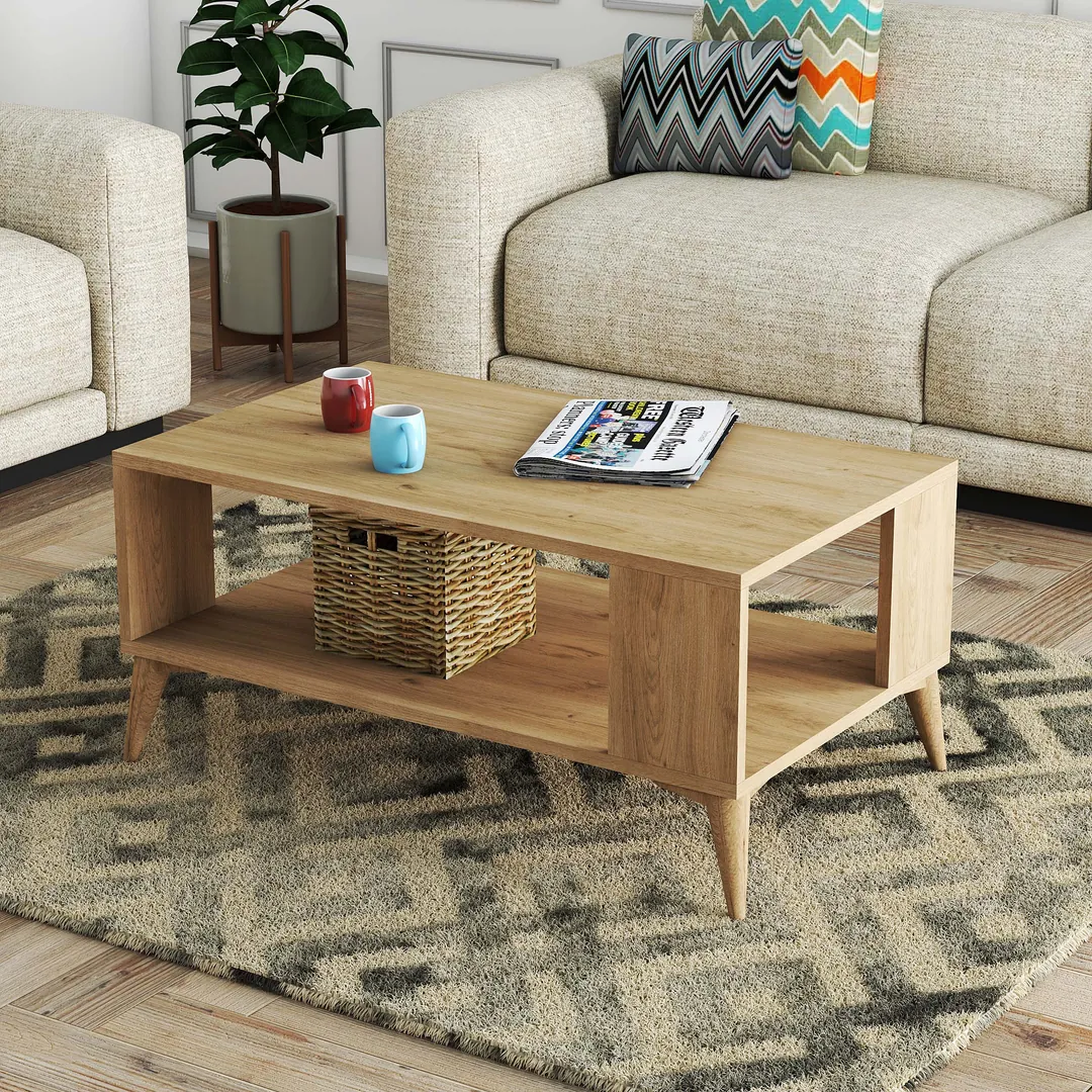 Τραπέζι σαλονιού Orta Sehra Authentic 2060 90x54x41 Τραπέζι σαλονιού Orta Sehra Authentic 2060 90x54x41,6 εκ., All4home - Image 1