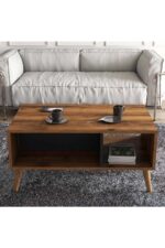 Τραπέζι σαλονιού Orta Sehra Exxen 2070 90x54x44,1 εκ., All4home - Image 4