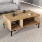 Τραπέζι σαλονιού Orta Sehra Aurora 2086 90x54x41,1 εκ., All4home - Image 2