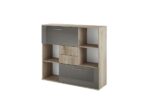 Βιβλιοθήκη  120x36x106, Modul 51, Genomax