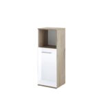 Βιβλιοθήκη με πόρτα 40x36x106, Modul 80, Genomax