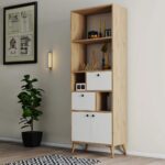 Βιβλιοθήκη 1952 Ninova , 69 x 35 x 195 εκ., All4home