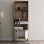 Βιβλιοθήκη 1952 Ninova , 69 x 35 x 195 εκ., All4home - Image 3