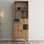 Βιβλιοθήκη 1956 Ninova , 69 x 35 x 195 εκ., All4home - Image 2