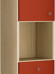Βιβλιοθήκη Silvia 1, 48x31x195 εκ.