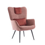 MANIFEST ΠΟΛΥΘΡΟΝΑ TERRACOTTA BORDEAUX 78.5x75x99cm 01-3524