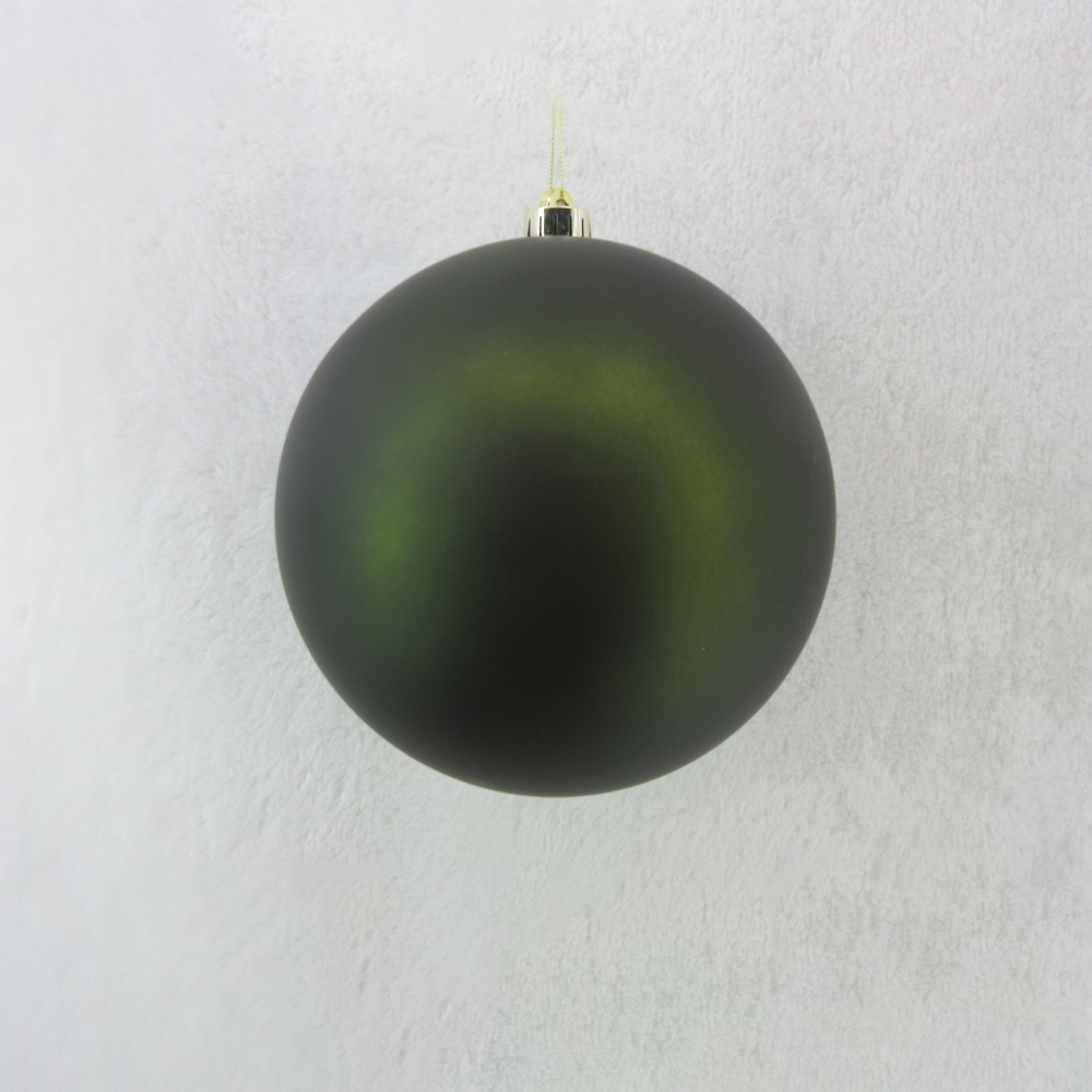 035282-NEqmb-first-_1 EVERGREEN ΧΡΙΣΤΟΥΓΕΝΝΙΑΤΙΚΗ ΜΠΑΛΑ 15x15x16cm ΠΛΑΣΤΙΚΟ ΠΡΑΣΙΝΟ ΣΚΟΥΡΟ ΜΑΤ 035282 - Image 1