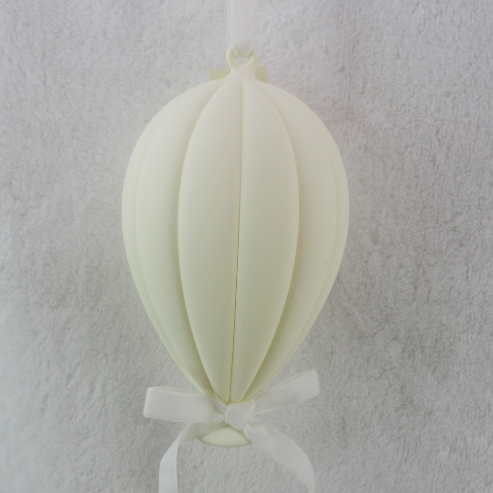 035296-7dRIO-first-_1 GLOW DREAM ΧΡΙΣΤΟΥΓΕΝΝΙΑΤΙΚΗ ΜΠΑΛΑ 16x16x27cm ΤΣΟΧΑ OFF WHITE 035296 - Image 1