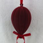 GLOW DREAM ΧΡΙΣΤΟΥΓΕΝΝΙΑΤΙΚΗ ΜΠΑΛΑ 16x16x27cm ΤΣΟΧΑ ΚΟΚΚΙΝΟ 035298