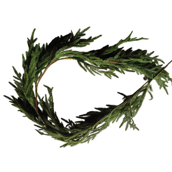 FORET ΓΙΡΛΑΝΤΑ 150cm ΣΙΔΕΡΟ ΠΡΑΣΙΝΟ PVC 035476 - Image 3