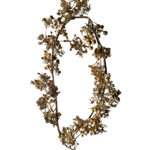 BRILLO ΓΙΡΛΑΝΤΑ ΜΕ ΓΚΙ 150cm POLYFOAM ΧΡΥΣΟ ΣΙΔΕΡΟ 035480 - Image 3