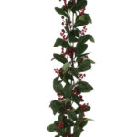 BRILLO ΓΙΡΛΑΝΤΑ ΜΕ ΓΚΙ 150cm POLYFOAM ΠΡΑΣΙΝΟ ΚΟΚΚΙΝΟ ΣΙΔΕΡΟ 035481 - Image 2