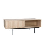 RIGOTE COFFEE TABLE 1ΣΥΡΤΑΡΙ SONOMA ΜΑΥΡΟ 120x59x45cm 04-0634