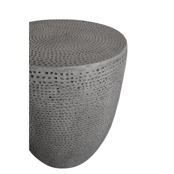 AFRICA SIDE TABLE ΓΚΡΙ 36x36x45cm 04-1215 - Image 4