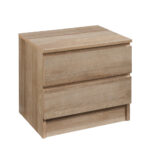 POLO ΚΟΜΟΔΙΝΟ 2ΣΥΡΤΑΡΙΑ OAK 45x35.5x45cm 09-1789