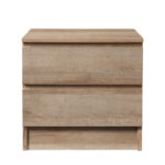 POLO ΚΟΜΟΔΙΝΟ 2ΣΥΡΤΑΡΙΑ OAK 45x35.5x45cm 09-1789 - Image 2