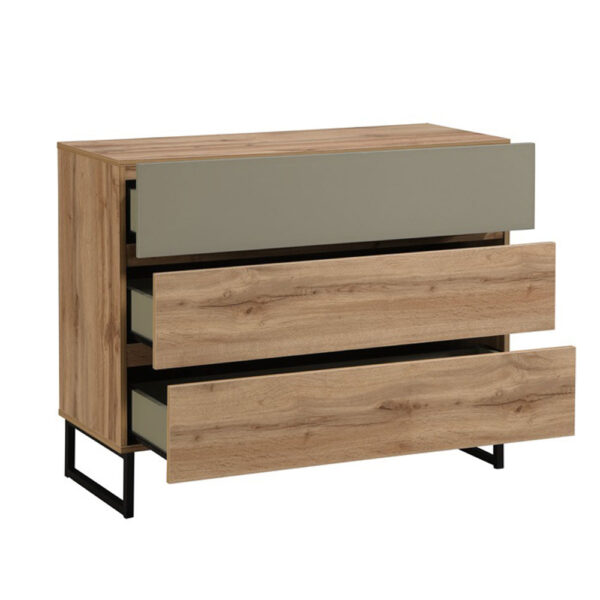 VERDE ΣΥΡΤΑΡΙΕΡΑ 3ΣΥΡΤΑΡΙΑ ΦΥΣΙΚΟ ΜΕΝΤΑ 100x41.5x81cm 09-2044 - Image 2