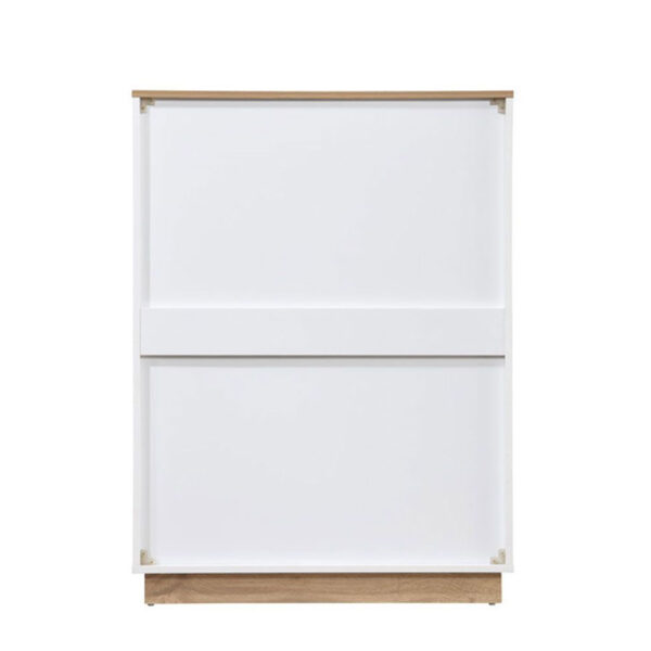 CASA ΣΥΡΤΑΡΙΕΡΑ 4ΣΥΡΤΑΡΙΑ ΛΕΥΚΟ ΦΥΣΙΚΟ 80x50x110cm 09-2050 - Image 4