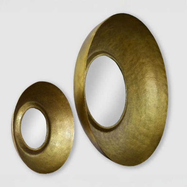 OJO ΚΑΘΡΕΠΤΗΣ BRASS ANTIQUE 90x14x90cm 11-0660 - Image 2