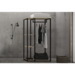 MODE ΝΤΟΥΛΑΠΑ SONOMA ΜΑΥΡΟ 90x40x167cm 18-0013 - Image 3