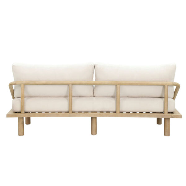 SIESTA ΚΑΝΑΠΕΣ ΚΡΕΒΑΤΙ ΦΥΣΙΚΟ CREAM 180x80x59.5cm 22-0276 - Image 4