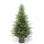 TREE BASE STAND ΚΟΡΜΟΣ 26x26x35cm MgO ΚΑΦΕ ΜΕΤΑΛΛΟ 237-0027 - Image 2
