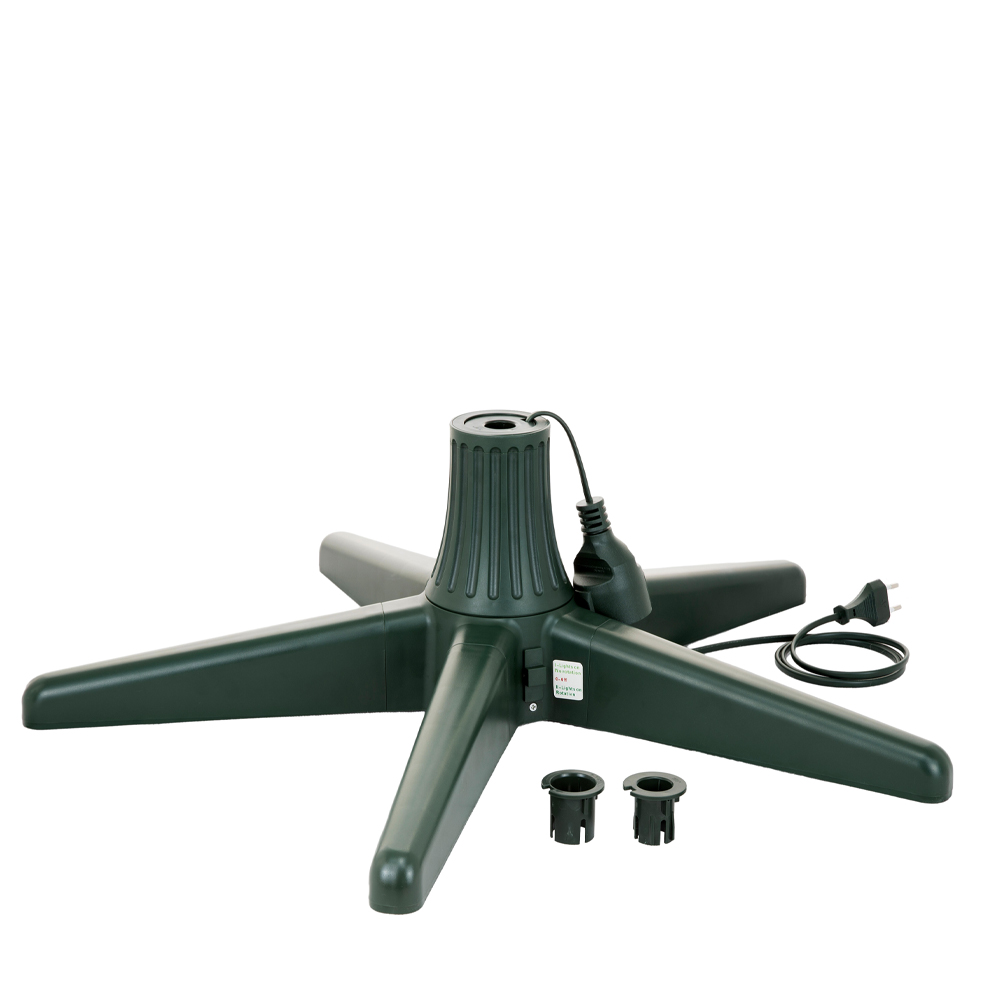 237-0028-bLEz7-first-_1 ROTATE BASE STAND ΠΕΡΙΣΤΡΕΦΟΜΕΝΗ 65x65x20cm ΠΛΑΣΤΙΚΟ ΠΡΑΣΙΝΟ ΜΕΤΑΛΛΟ 237-0028 - Image 1