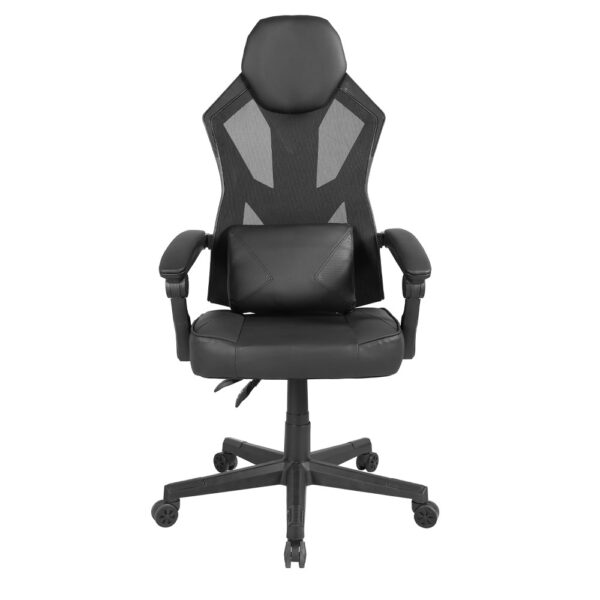 FUSION ΚΑΡΕΚΛΑ GAMING ΓΡΑΦΕΙΟΥ ΜΑΥΡΟ 50x74x137 25-0700 - Image 2