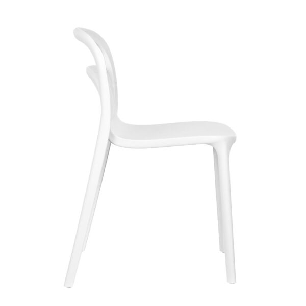 SMITH ΚΑΡΕΚΛΑ ΛΕΥΚΟ 53x41x80cm 27-0176 - Image 3