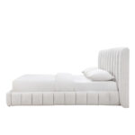 SAVAGIAR ΚΡΕΒΑΤΙ (ΓΙΑ ΣΤΡΩΜΑ 160x200cm) CREAM 210.5x220.5x109.7cm 40-0078 - Image 4