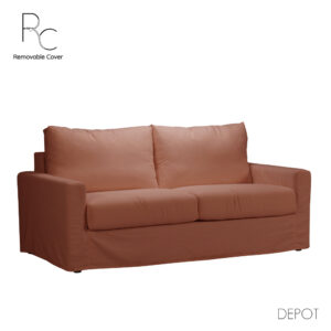 ITHAKI ΚΑΝΑΠΕΣ ΚΡΕΒΑΤΙ 3ΘΕΣΙΟΣ TERRACOTTA SCALA 57 190x94x90cm 71-0376