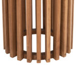 ΒΑΣΗ BAR STAND ΕΣΩΤ.ΧΩΡΟΥ ΜΕΣ.ΥΨΟΥΣ ΣΤΡΟΓΓΥΛΗ FRANTZ HM9857.11 MINDI ΞΥΛΟ ΣΕ ΦΥΣΙΚΟ Φ40x90Υεκ. - Image 6