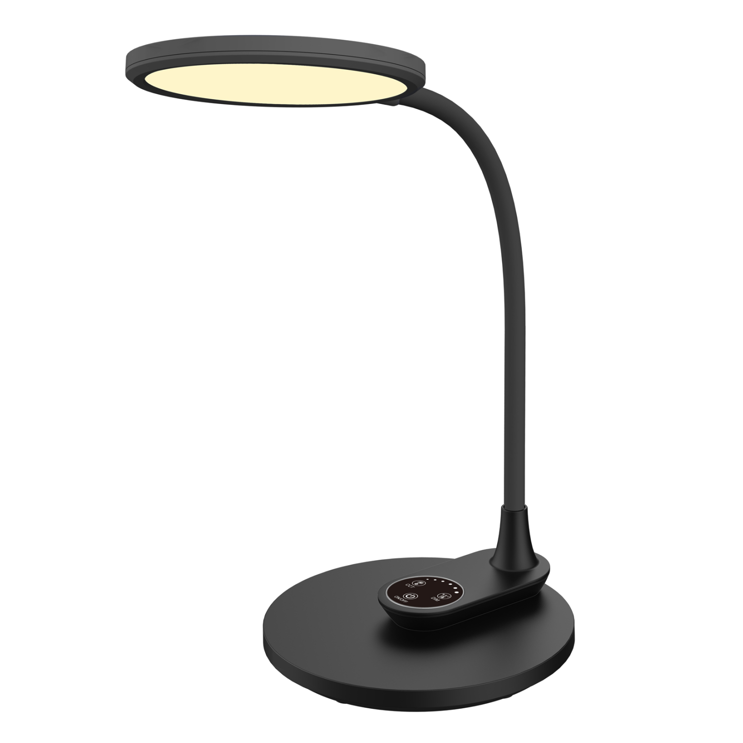 HM4459.02 ΦΩΤΙΣΤΙΚΟ ΓΡΑΦΕΙΟΥ LED BLAIN HM4459.02 ΜΑΥΡΟ ABS & ΣΙΛΙΚΟΝΗ 17x26,6x34,5Υ εκ. - Image 1