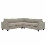 ΓΩΝΙΑΚΟΣ ΚΑΝΑΠΕΣ CALDER HM3286.03 ΜΠΕΖ ΥΦΑΣΜΑ 254x254x91Υεκ.