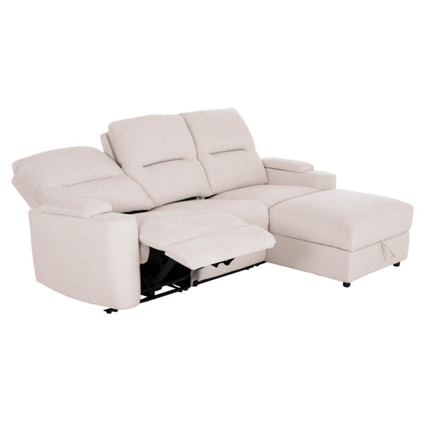 ΚΑΝΑΠΕΣ ΔΕΞΙΑ ΓΩΝΙΑ SYNTHIA HM3308.01R ΑΝΑΚΛΙΣΗ & ΑΠΟΘ.ΧΩΡΟΣ--ΜΠΕΖ 245x170x98Υεκ - Image 4