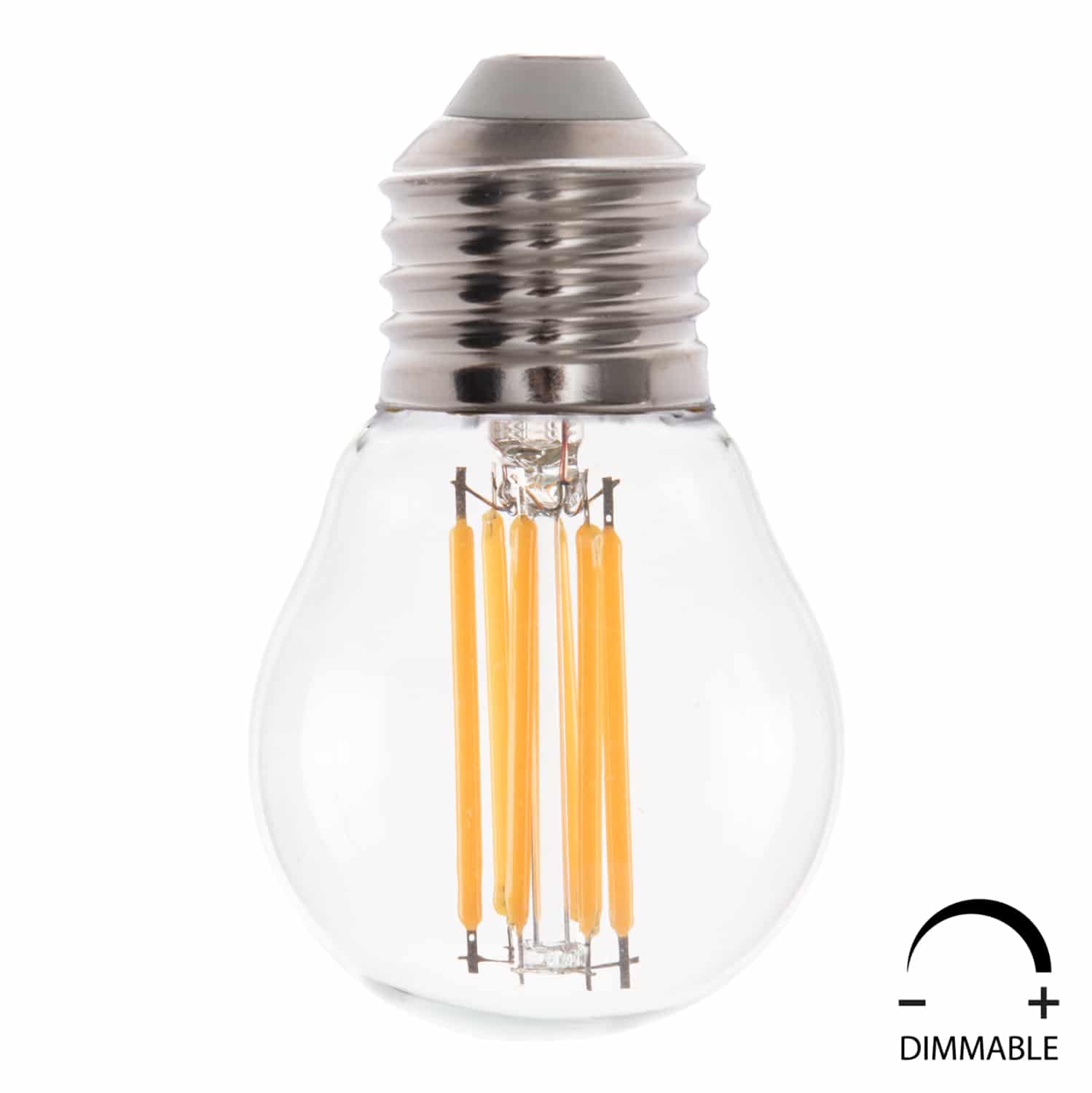 HM4046.01 ΛΑΜΠΤΗΡΑΣ HM4046.01 LED FILAMENT 6W E27 2700K ΔΙΑΦΑΝΟ DIMMABLE - Image 1