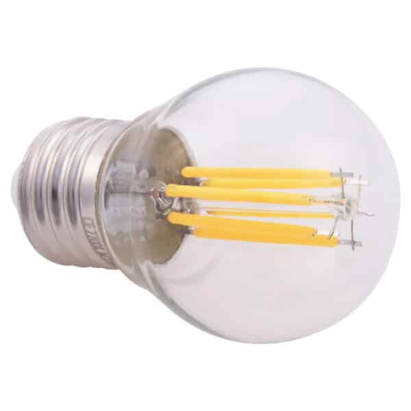 ΛΑΜΠΤΗΡΑΣ HM4046.01 LED FILAMENT 6W E27 2700K ΔΙΑΦΑΝΟ DIMMABLE - Image 4