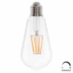 ΛΑΜΠΤΗΡΑΣ HM4188.01 LED FILAMENT 8W E27 DIMMABLE 2700K ΔΙΑΦΑΝΟΣ