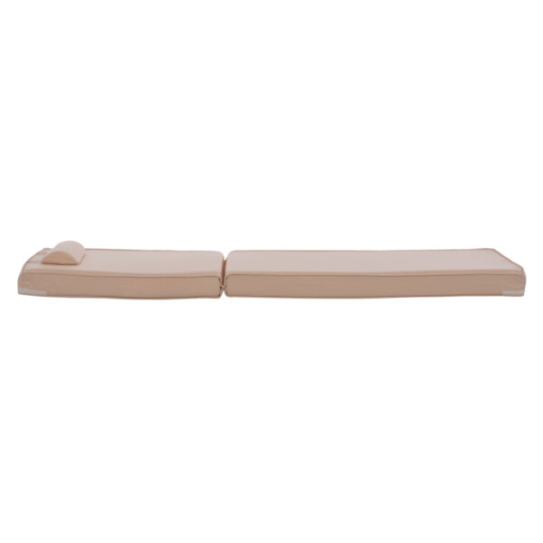 ΜΑΞΙΛΑΡΙ ΞΑΠΛΩΣΤΡΑΣ POLYESTER CHIOS ΜΠΕΖ HM11236.01P 196(117+1+78)x58x9εκ. - Image 4