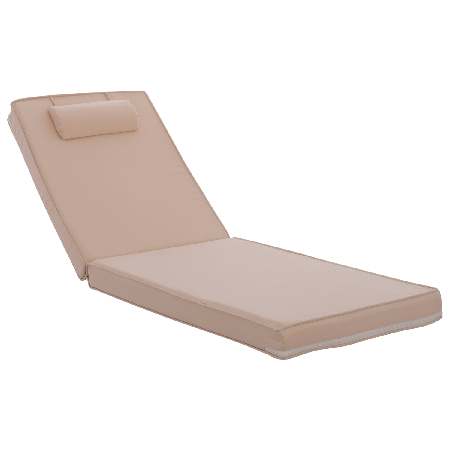 HM11236.01P ΜΑΞΙΛΑΡΙ ΞΑΠΛΩΣΤΡΑΣ POLYESTER CHIOS ΜΠΕΖ HM11236.01P 196(117+1+78)x58x9εκ. - Image 1