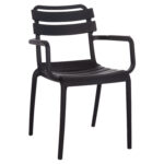 ΠΟΛΥΘΡΟΝΑ ΠΟΛΥΠΡΟΠΥΛΕΝΙΟΥ PHILLY HM6123.02 ΜΑΥΡΟ 58.5x49x83.5Υεκ.