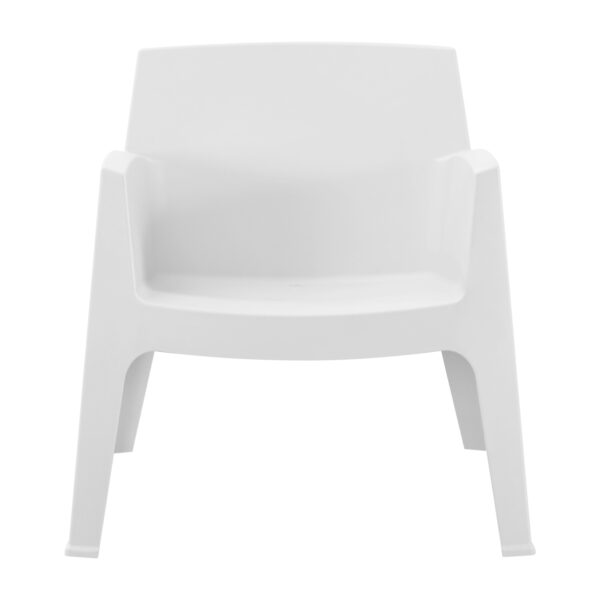ΠΟΛΥΘΡΟΝΑ ΠΟΛΥΠΡΟΠΥΛΕΝΙΟΥ LOUNGE SLEEK HM6365.01 ΛΕΥΚΟ 62x68x73Υεκ. - Image 3